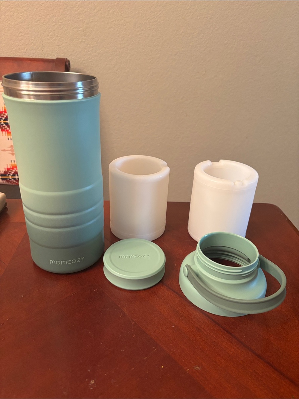 Mint Green Momcozy Portable Breastmilk Cool